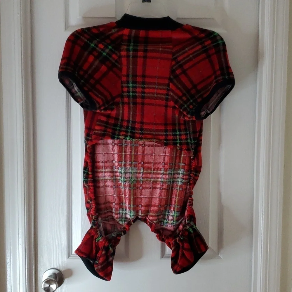 N/A plaid pajamas